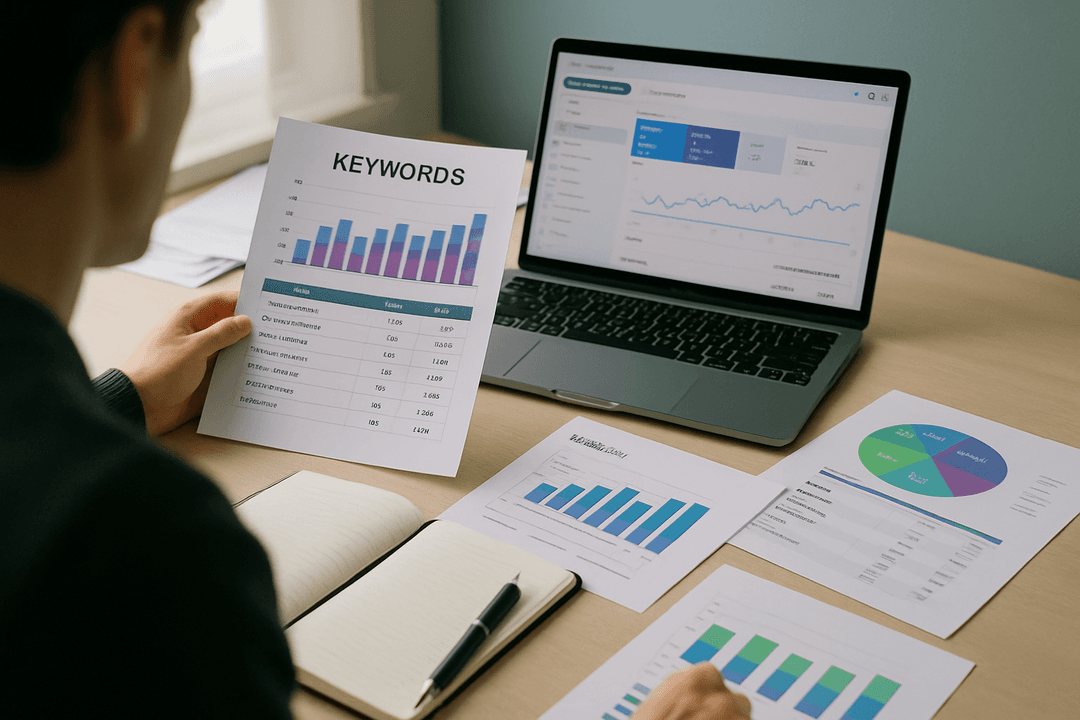 analiza słów kluczowych w Google Search Console – jak czytać dane